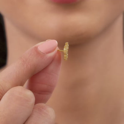 Golden Meryl Studs