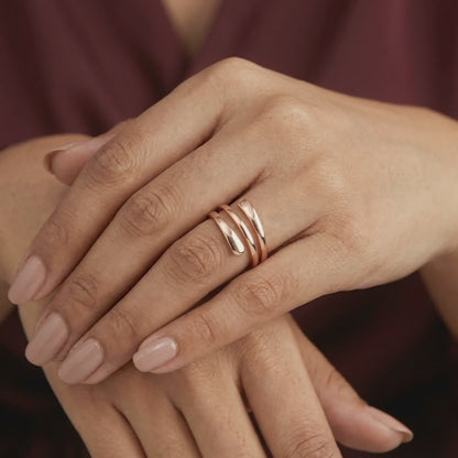 Rose Gold Refined Beauty Ring