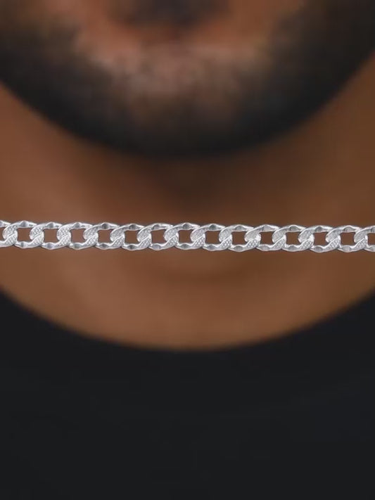 Silver Bravura Chain for Him