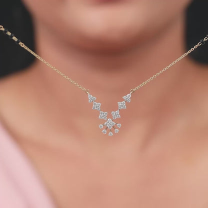 Gold Nethra Lab Grown Diamond Mangalsutra
