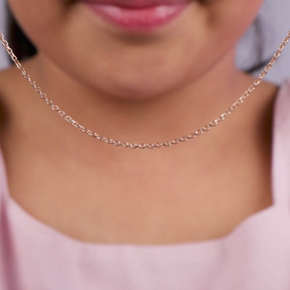 Rose Gold Adorable Kids Link Chain