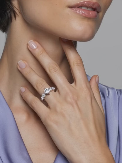 Silver Attracted To You Ring