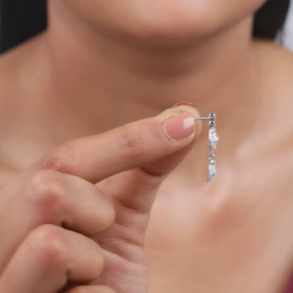 Silver Florence Bloom Earrings