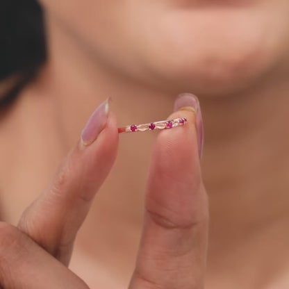 Rose Gold Pink Stunner Ring