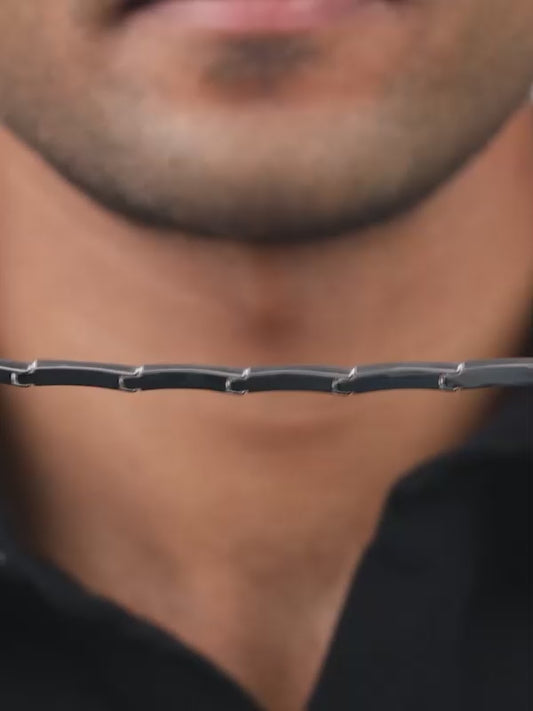 Aditya Roy Kapur Silver Eternal Knot Bracelet For Him