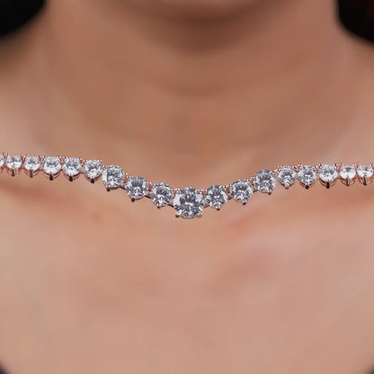 Rose Gold Medici Necklace