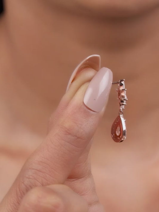 Rose Gold Kakatiya Earrings