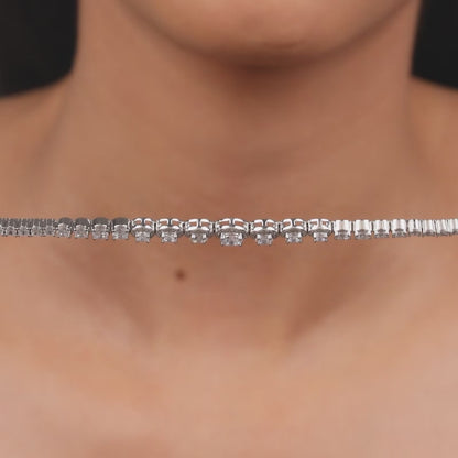 Silver Get Bolder Tennis Bracelet