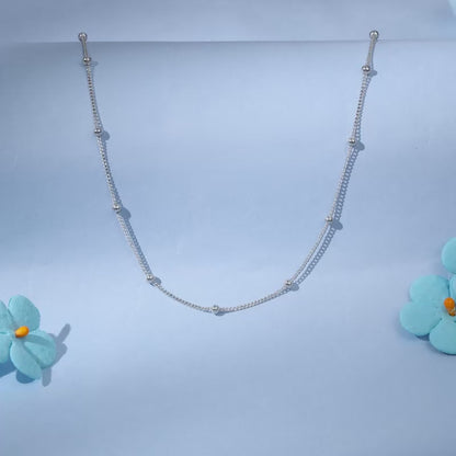 Silver Ballsy Kids Chain