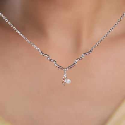 Silver Gaia Necklace