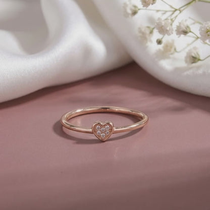 Rose Gold Love Vow Ring
