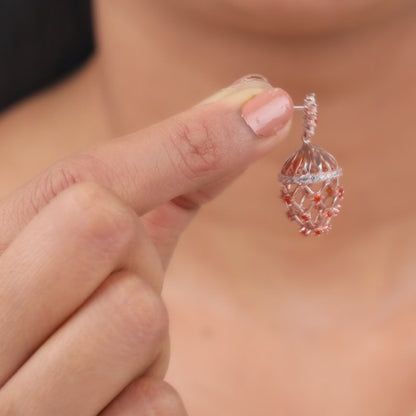 Rose Gold Amaterasu Earrings