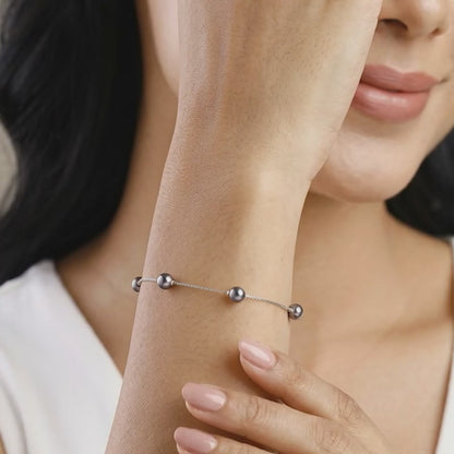 Silver Emma Bracelet