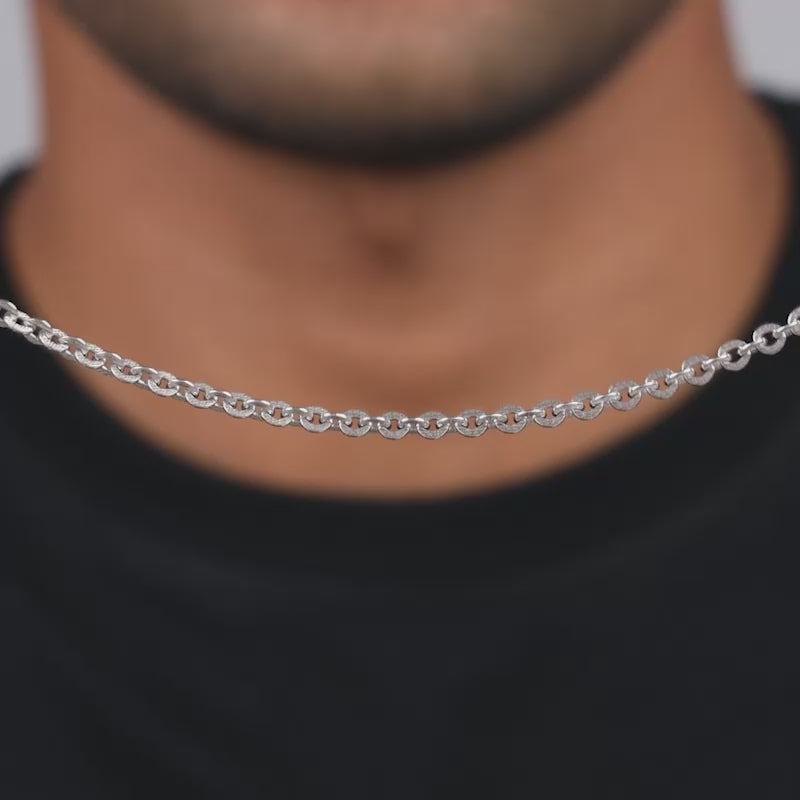 アクセサリー gagan rope chain necklace silver925 gagan rope chain necklace silver925 grainy chain – GAGAN