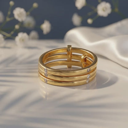 Golden Circle Play Ring