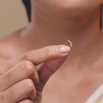 Rose Gold Uma Nose Pin (Clip on)