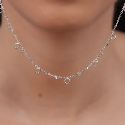 Silver Deserving Beauty Necklace