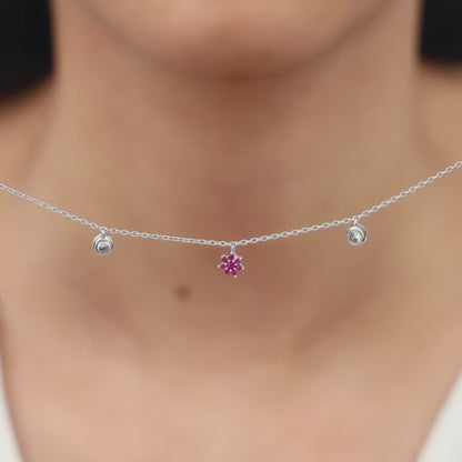 Silver Chords of Love Bracelet