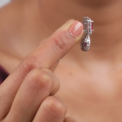 Silver Bathinda Pink Set