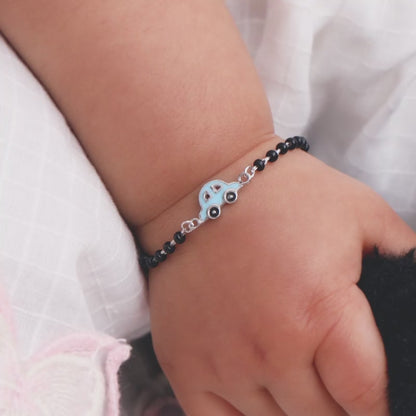 Silver Lil' Racer Kids Bracelet (0 - 2 Years)
