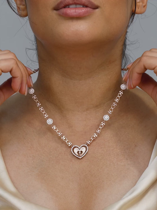 Rose Gold Love Affair Necklace