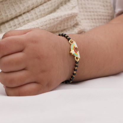 Golden Rainbow Bracelet Rakhi (0 - 2 Years)