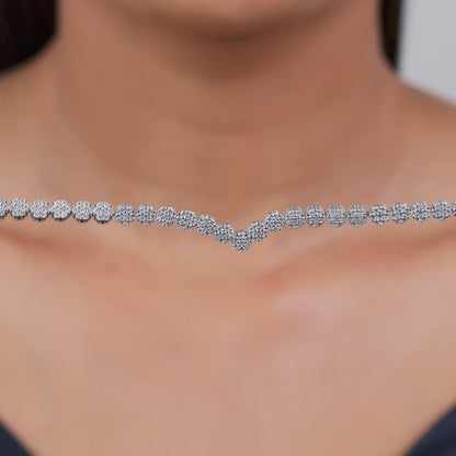 Silver Grimaldi Necklace