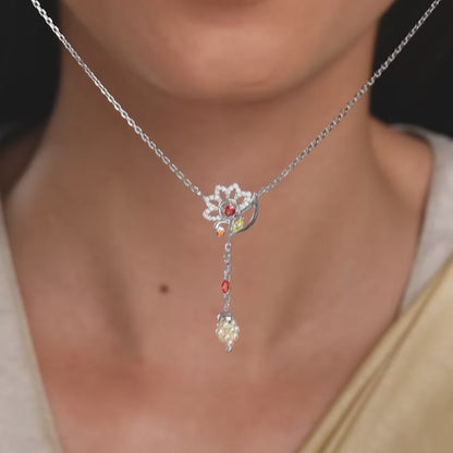 Silver Bhavani Necklace