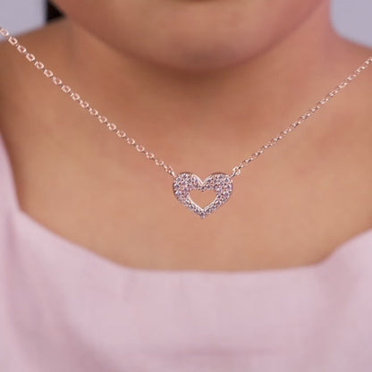 Rose Gold Forever Beat Kids Necklace