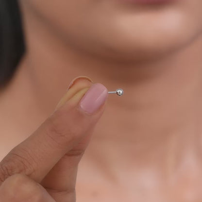 Silver Classic Ear Piercings