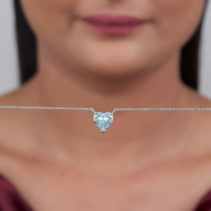 Silver Kiss Me Necklace