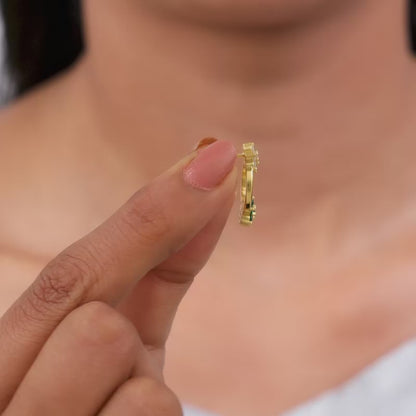 Golden Blake Earrings