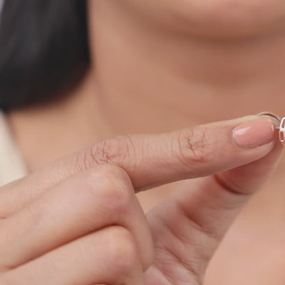 Rose Gold Pranavi Earrings