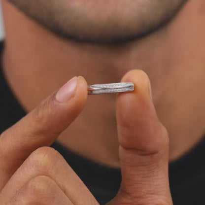 Silver Bold Fate Ring For Him