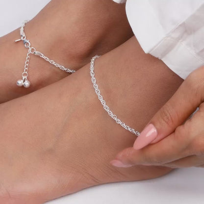 Silver Linkchain Anklet