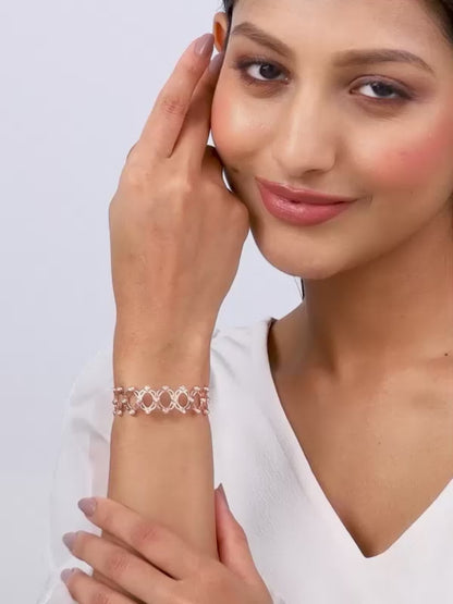 Rose Gold Supple Bracelet