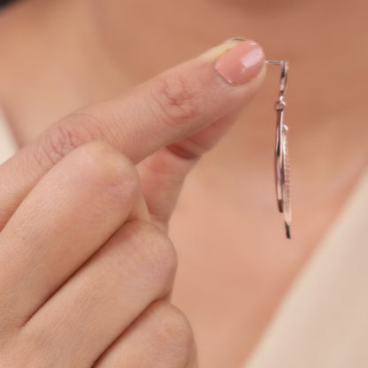 Rose Gold Ixchel Dangler Earrings