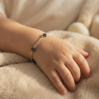 Silver Mini Meadow Kids Bracelet (0 - 2 Years)