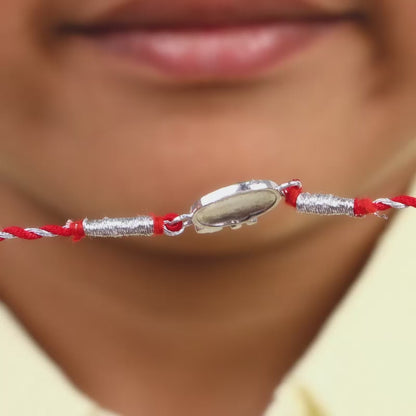 Silver Cocomelon Rakhi for Kids
