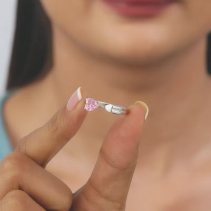 Silver Special Love Ring