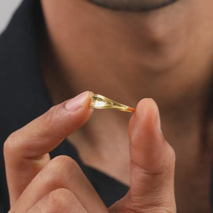 Golden Hygge Ring For Him