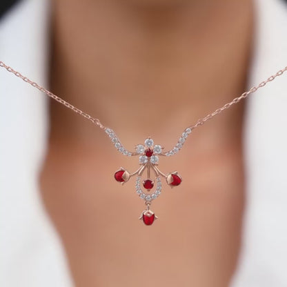 Rose Gold Grow in Love Necklace