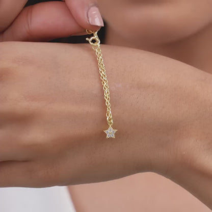 Golden Star Delight Watch Charm