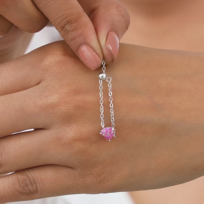 Silver Gypsy Heart Ring