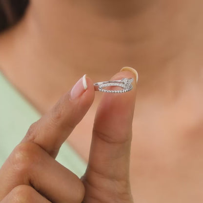 Silver Be My Queen Ring