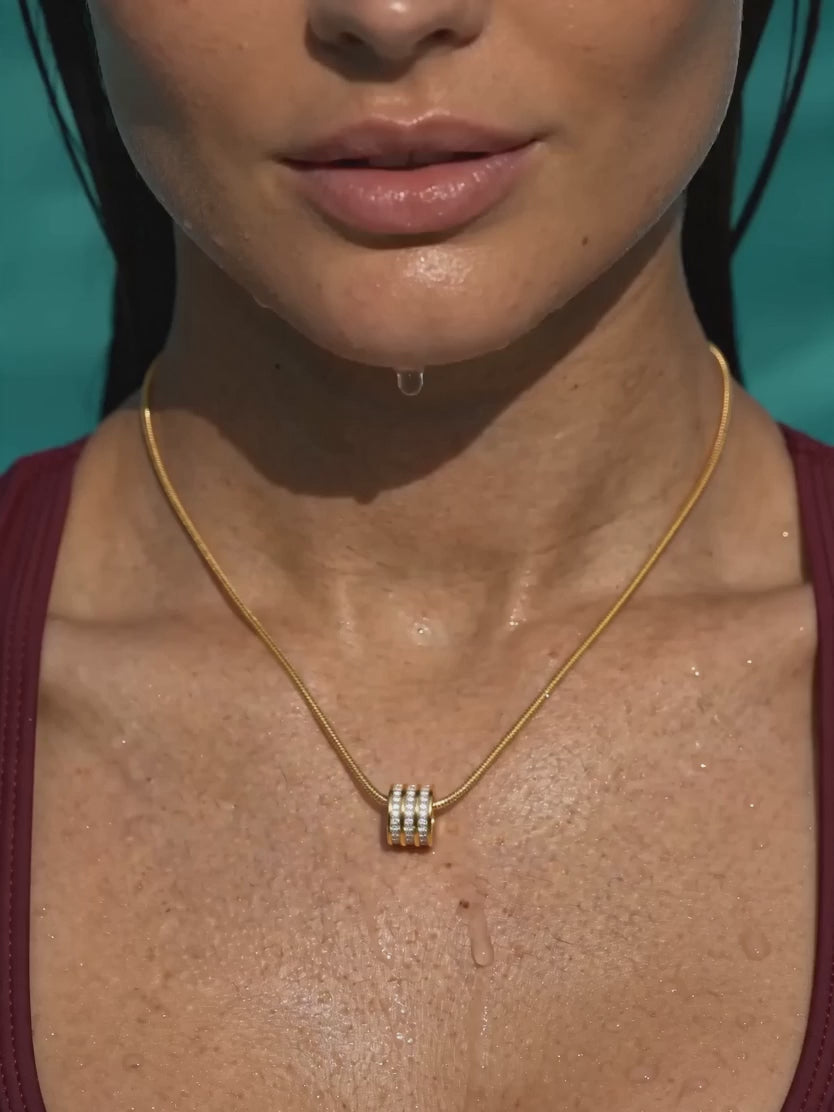 IXIA by GIVA Chill Luxe Gold Plated Necklace