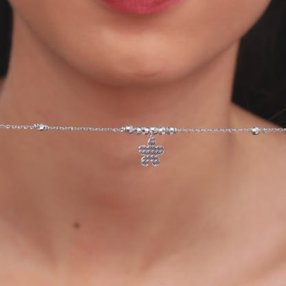 Silver Hold My Hand Bracelet