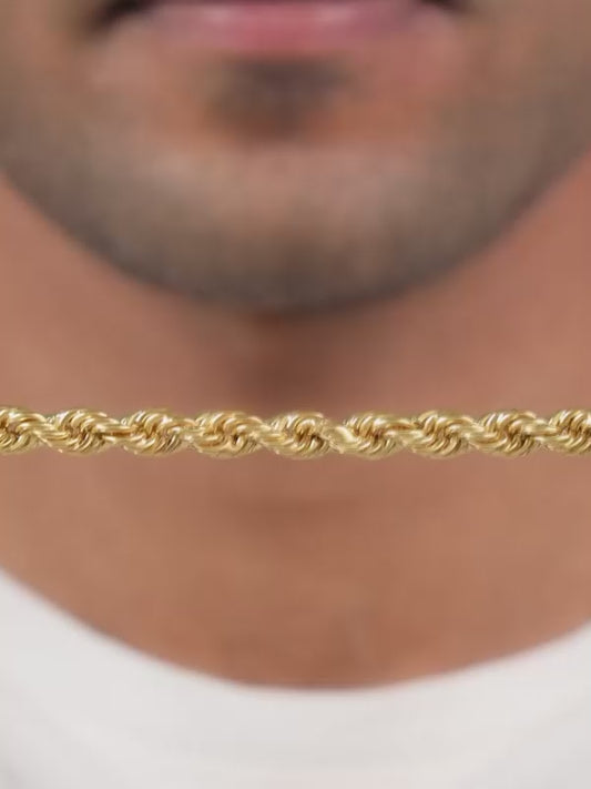 Golden Rope Bracelet For Him