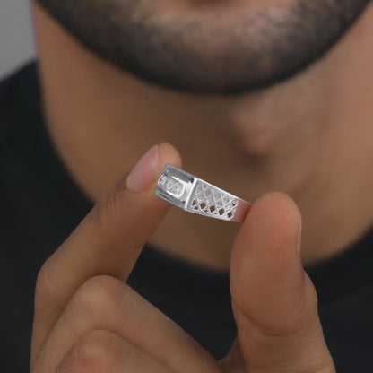 Silver Tsar Ring For Him