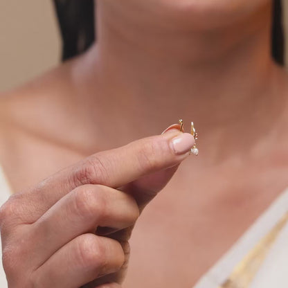 Golden Iris Nosepin (Clip on)